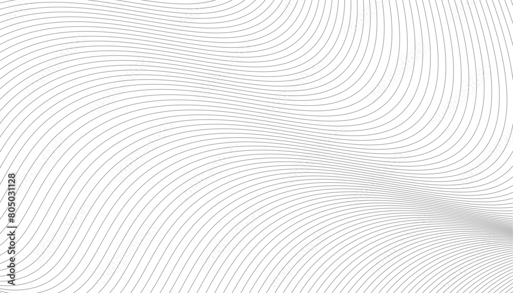 Black line pattern on a white background. abstract background