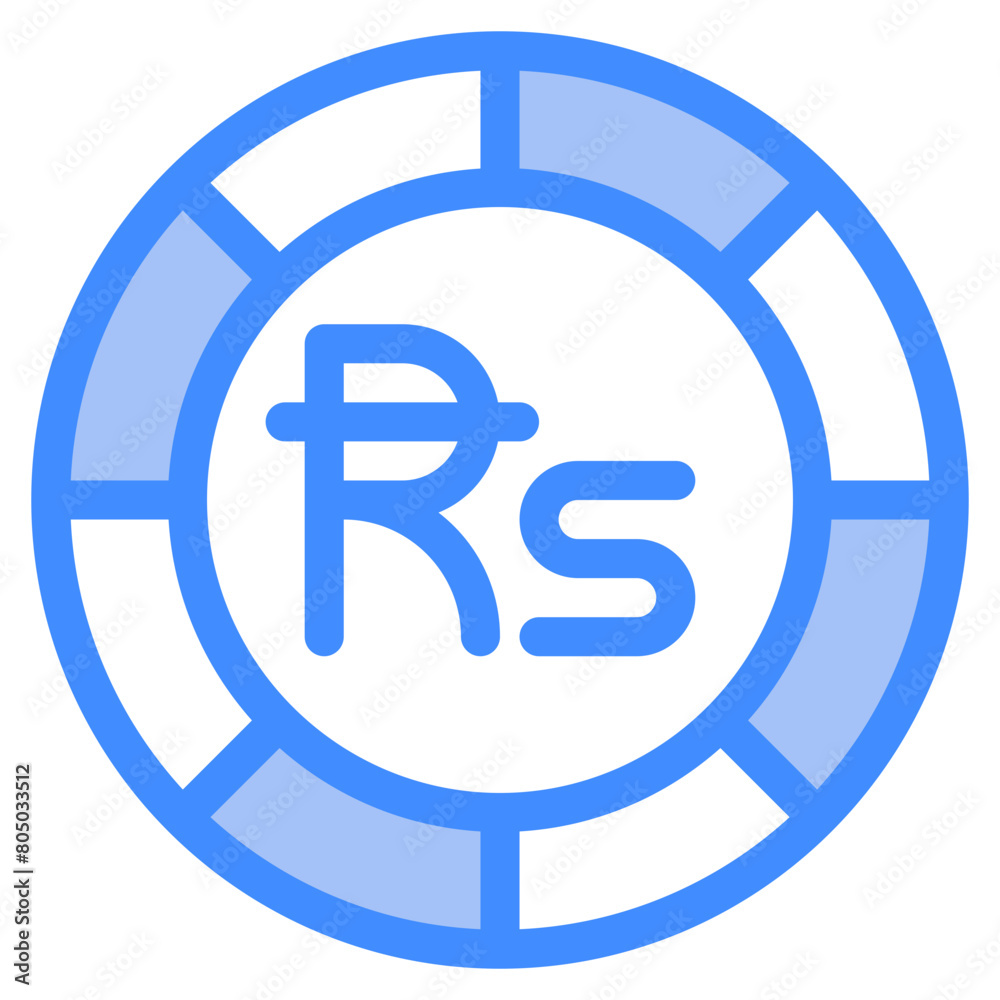 Sri Lankan rupee, coin, currency, money, cash Icon Sri Lankan rupee, coin, currency, money, cash Icon