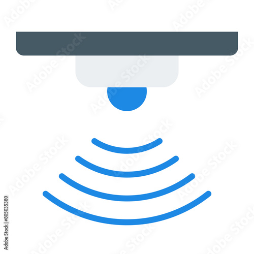 Motion Sensor flat icon