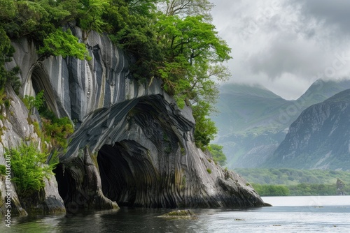 Discover the Beauty of National Park: The Colleen Bawn Rock on Muckross Lake, County photo