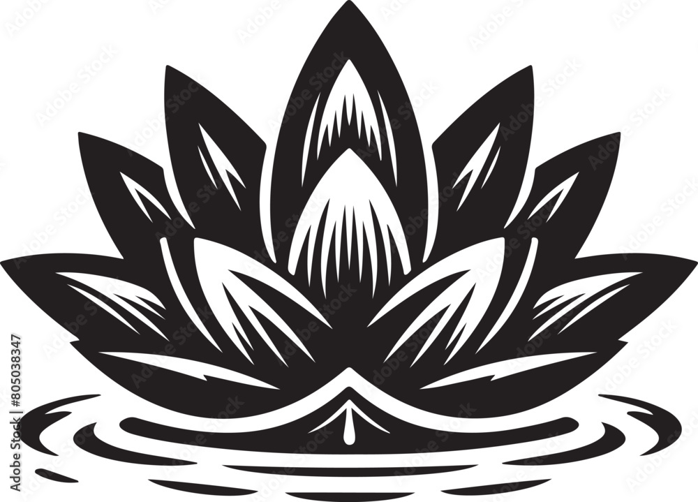 Water Lily Icon Water Lily Icon