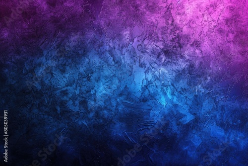 A blue and purple background with a white and blue