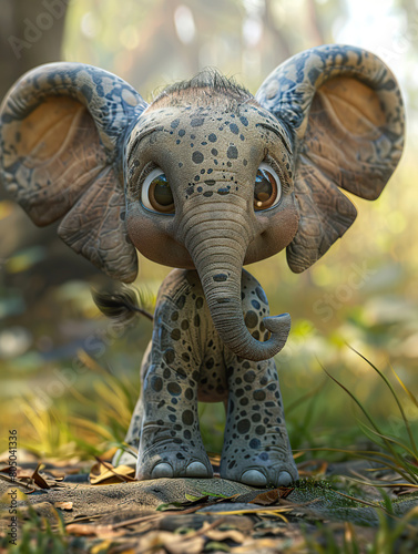elephant  3D illustration  digital art  wildlife  mammal  animal  elephant design  elephant anatomy  elephant trunk  elephant tusks  elephant ears  elephant eyes  elephant skin  elephant texture  elep