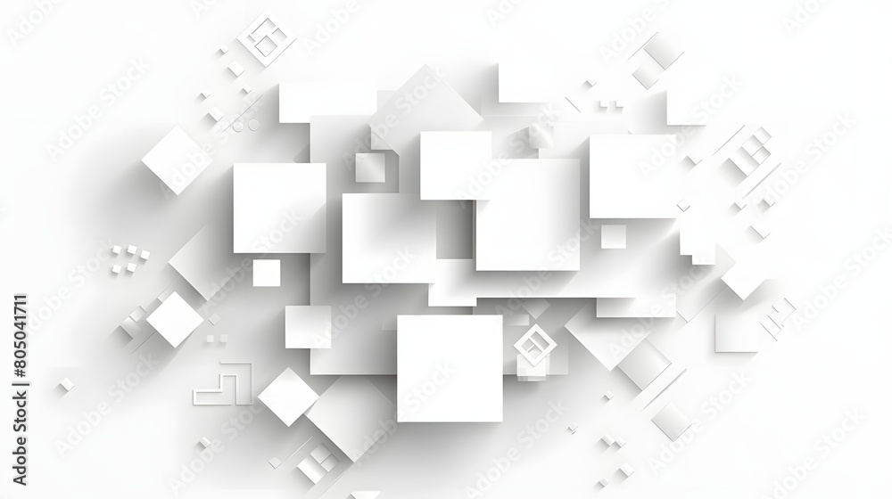 abstract white square background abstract white square background