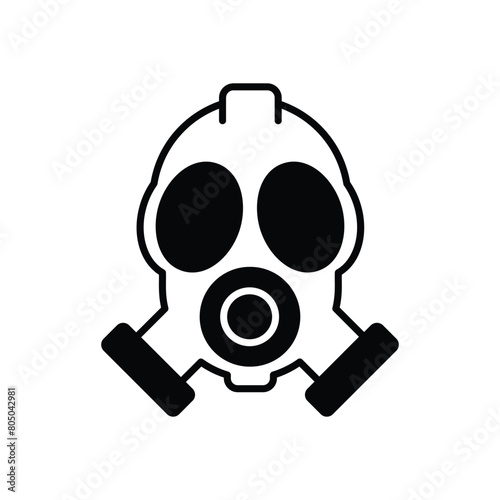 Gas Mask vector icon