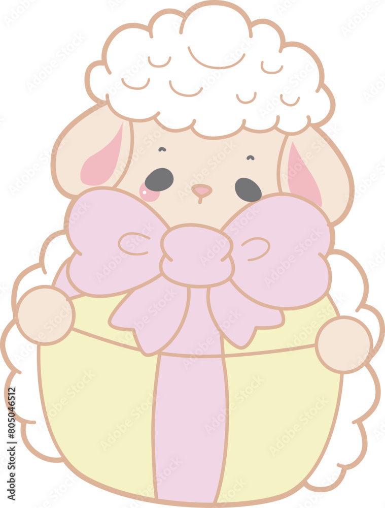 Cute sheep hand drawn emotes icon. Baby sheep illustration activites. Funny sheep clip art elements.
Cute sheep hand drawn emotes icon. Baby sheep illustration activites. Funny sheep clip art elements.