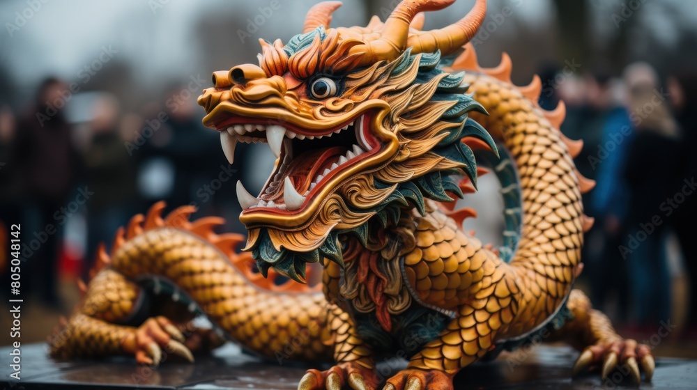 Chinese dragon figure Chinese dragon figure