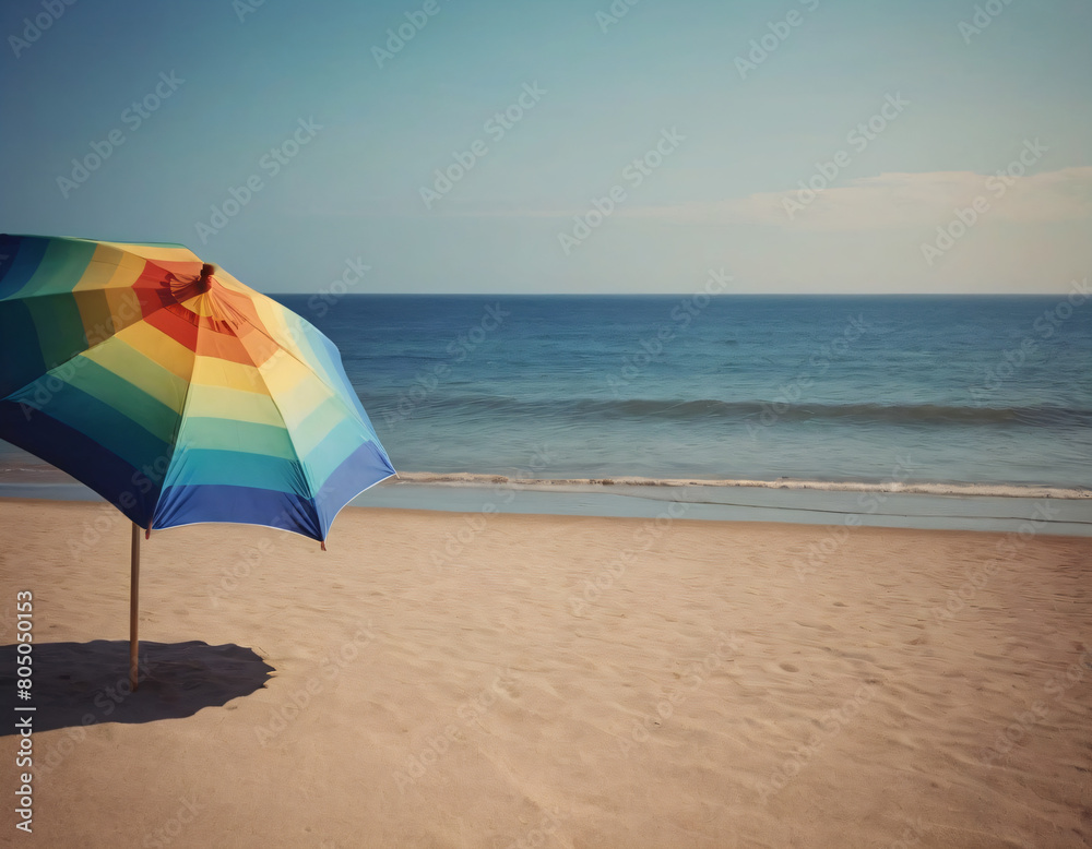 Parasol na plaży