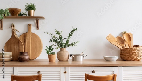 Minimal Kitchen room © HORA STUDIO