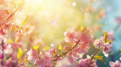 art abstract spring background or summer background with fresh g hyper realistic 