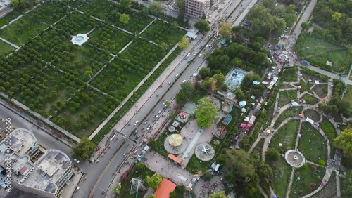 Amir Shahid Garden from Above photo