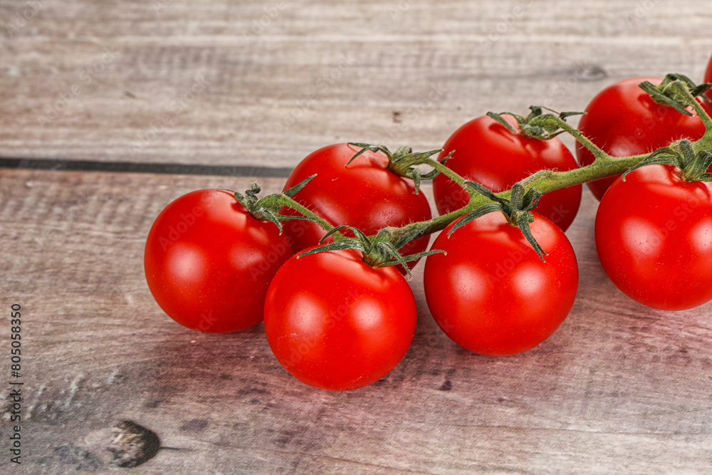 Ripe sweet cherry tomato branch Ripe sweet cherry tomato branch