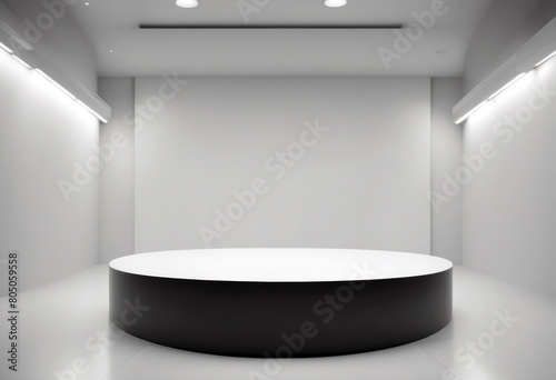  background 3d rendering podium wall white splay blank abstract poduim minimal platform room display scene template modern sale stage geometric exhibition fashion design 