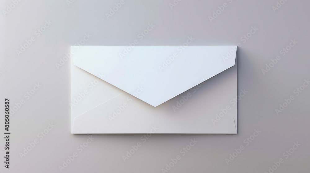 Mockup of an empty horizontal folded card - Generative AI hyper realistic Mockup of an empty horizontal folded card - Generative AI hyper realistic