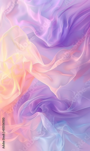 Pastel Gradient Abstract Background at Dawn