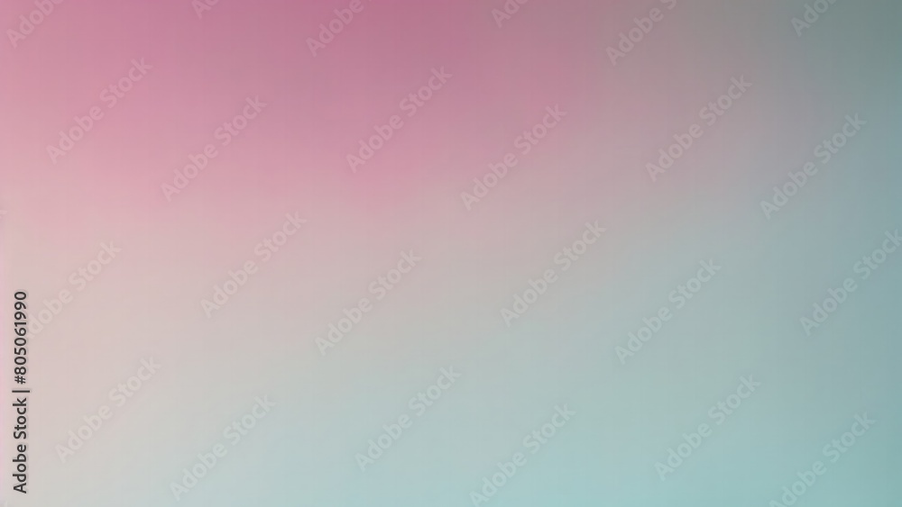 Abstract beige Pink and teal gradient dark background grainy noise texture