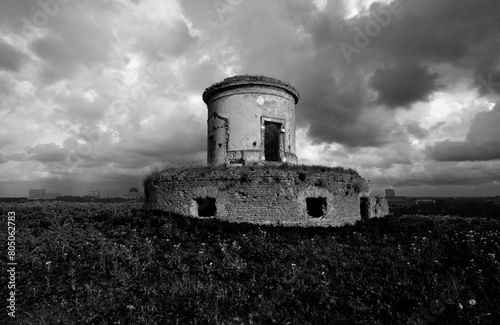 Ruins of Torre Righetti in Montecucco park - Rome photo