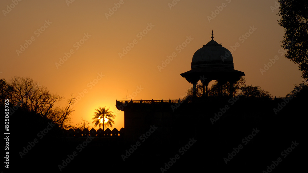 Taj Mahal sunset, Agra, Uttar Pradesh, India
