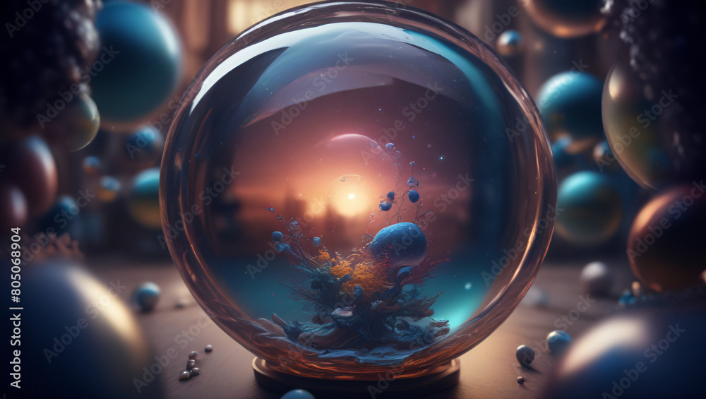 glass ball bubble wallpaper glass ball bubble wallpaper