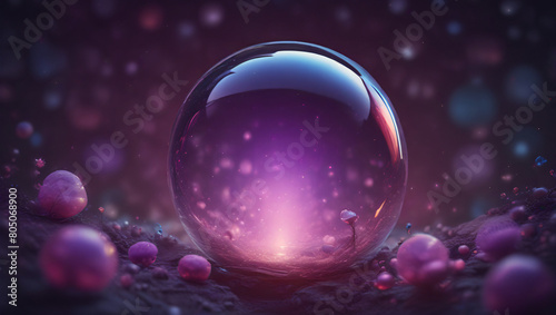 glass ball bubble wallpaper