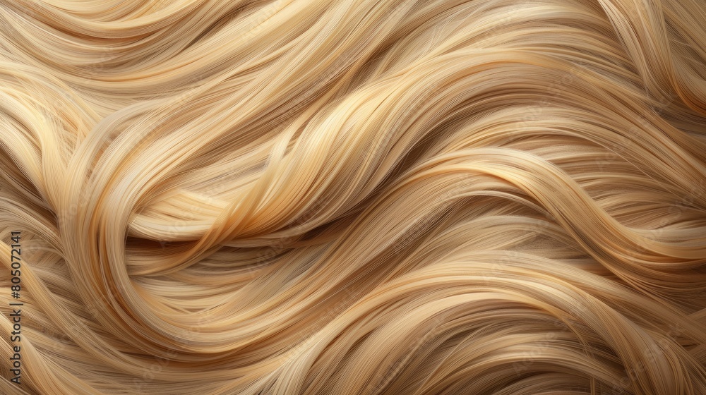 Background with texture of women's hair, close-up of hair, hair of cool blonde Background with texture of women's hair, close-up of hair, hair of cool blonde