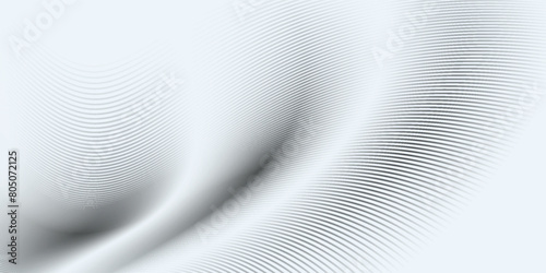 White geometric abstract transparent background layer overlapping light space with modern line effect decoration