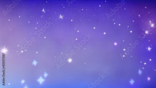 Wallpaper Mural Glittering Gray, Blue and Purple gradient background with hologram effect and magic lights. fantasy backdrop with fairy sparkles, gold stars, and festive blurs Torontodigital.ca