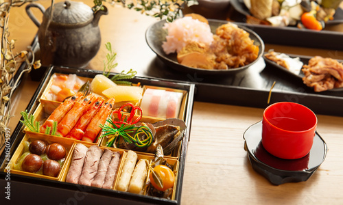 Osechi ryori, Japanese New Year cuisine photo
