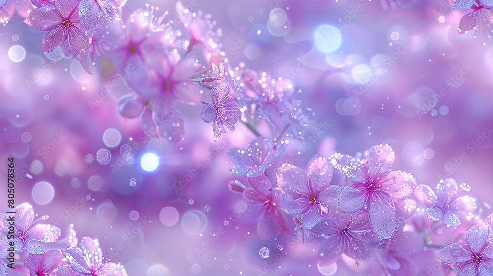 Close-up photo of numerous flowers with droplets of water on their petals and dewed petals Close-up photo of numerous flowers with droplets of water on their petals and dewed petals