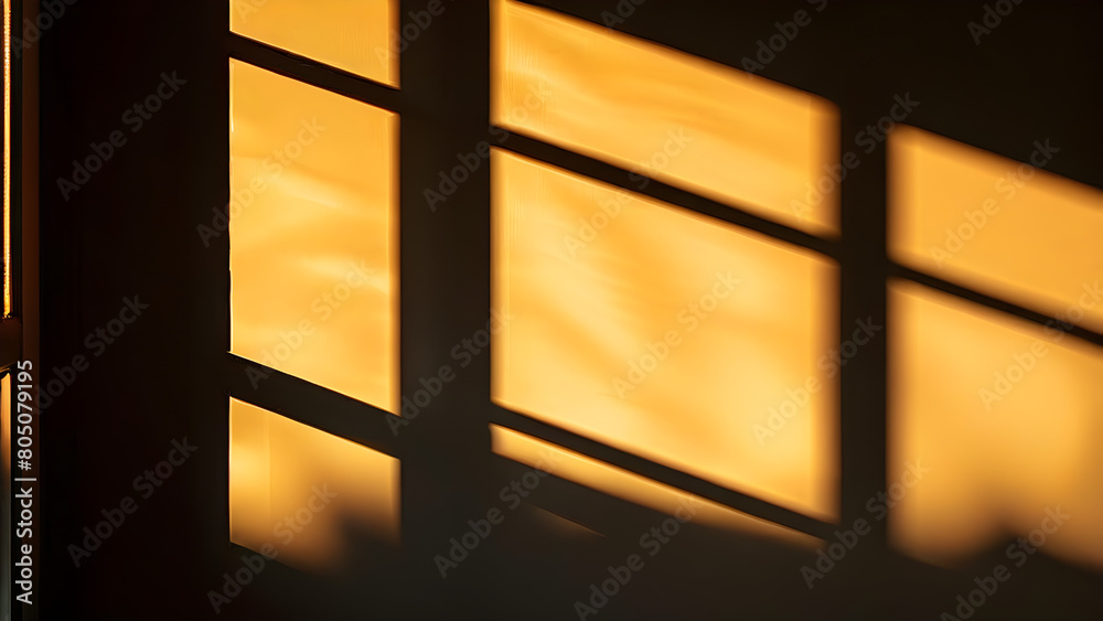 A minimalist interior with light from the window illuminating the interior of the room. A minimalist interior with light from the window illuminating the interior of the room.