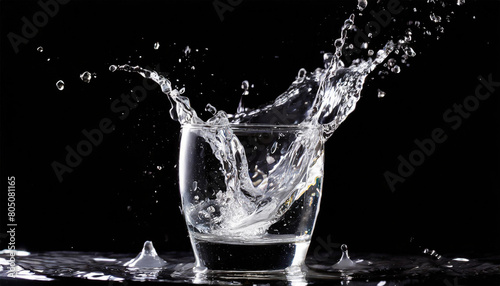 Refreshing Water Splash: Capturing the Essence of Liquid Motion
