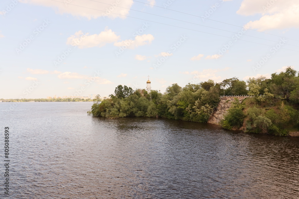 Fototapeta premium river in the park