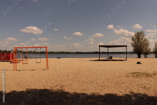 beach volleyball net