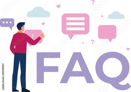 The guy is pointing out the most FAQs about any website.