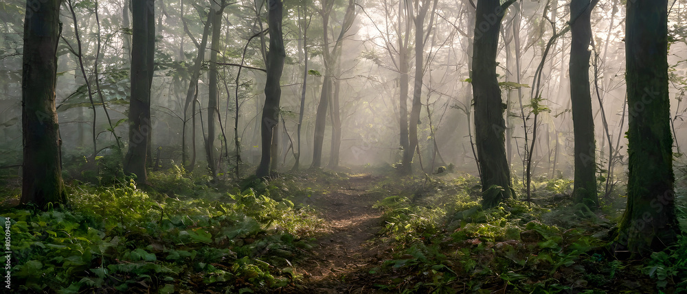 Obraz premium Mistery forest