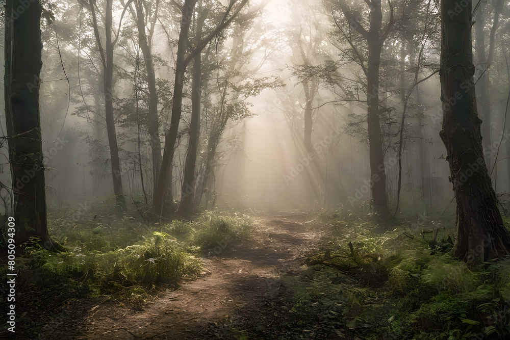 Obraz premium Mistery forest