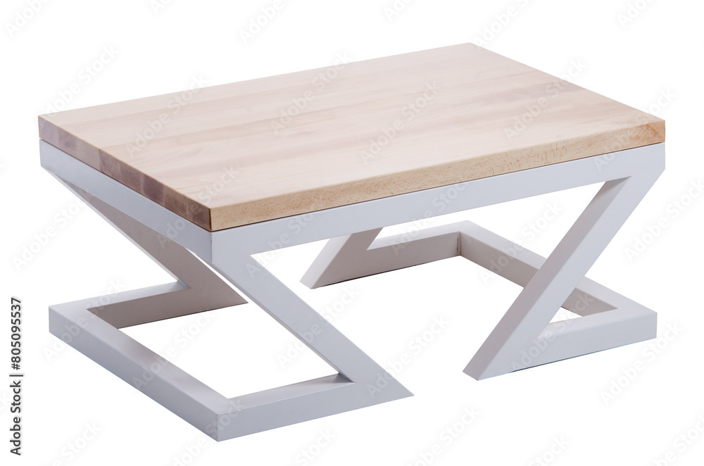 Furniture photo for catalog: table, chair, shelf on a white background. Combination of minimalism and geometry. Furniture photo for catalog: table, chair, shelf on a white background. Combination of minimalism and geometry.