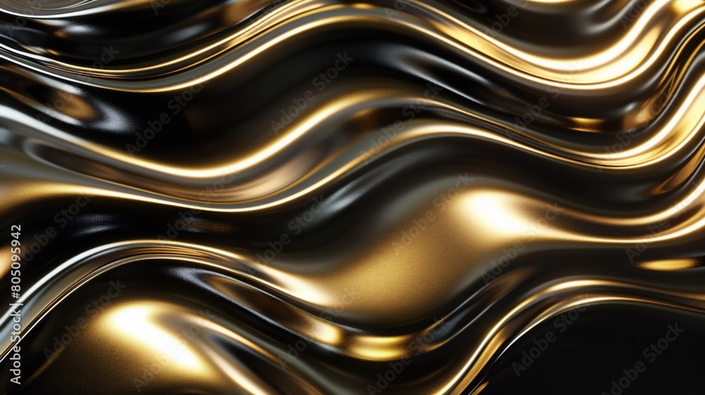 black and gold modern elegant luxury 3d abstract background. black and gold modern elegant luxury 3d abstract background.