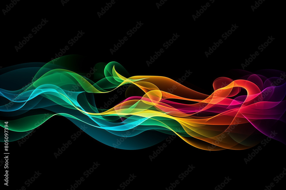 Abstract background with a colorful gradient rainbow Abstract background with a colorful gradient rainbow