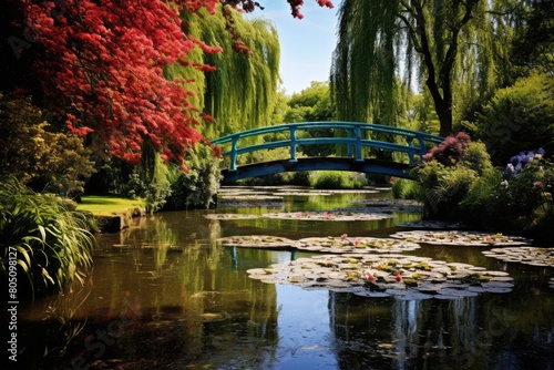 Monet's Garden, France: Inspired by Claude Monet's paintings, this garden bursts with vibrant colors and water lilies.
