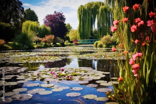Monet's Garden, France: Inspired by Claude Monet's paintings, this garden bursts with vibrant colors and water lilies.