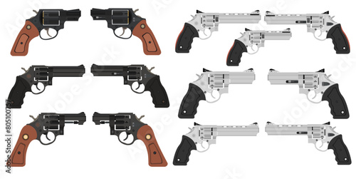 Taurus 62, 605, 608 Raging Bull Revolvers
