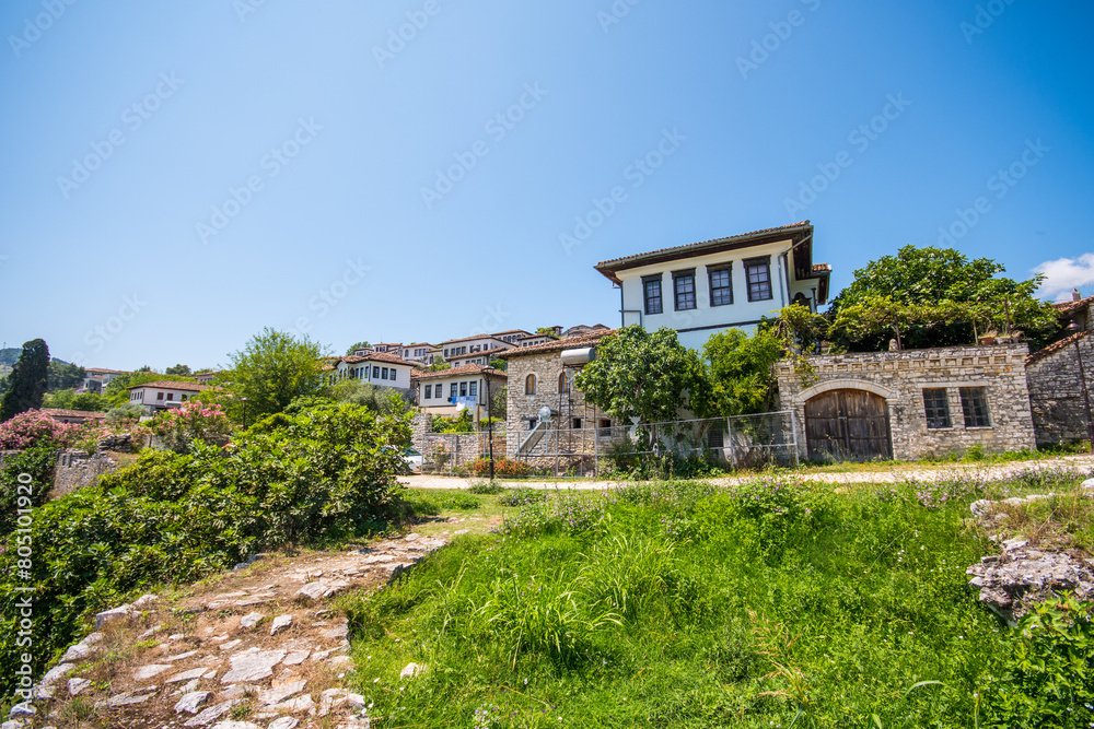 View over the city of Berat in Albania View over the city of Berat in Albania
