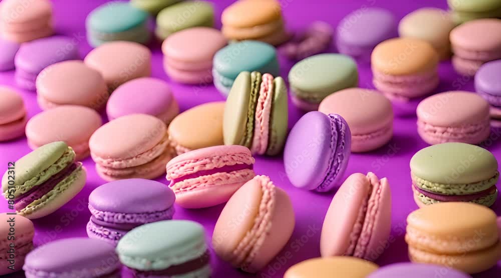 Indulgence in Every Bite: A Close-Up on French Macarons Indulgence in Every Bite: A Close-Up on French Macarons