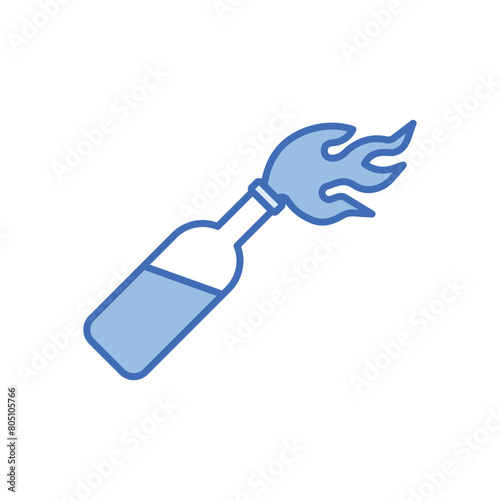 Molotov Cocktail vector icon