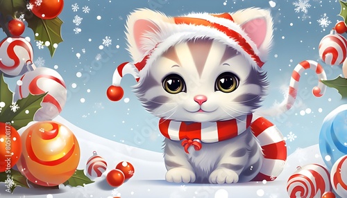 christmas cat
