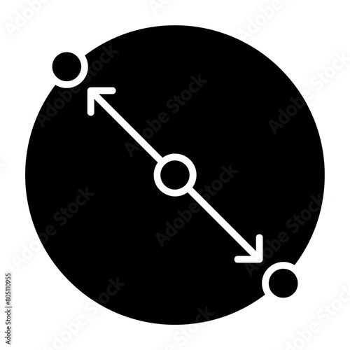 Diameter Icon