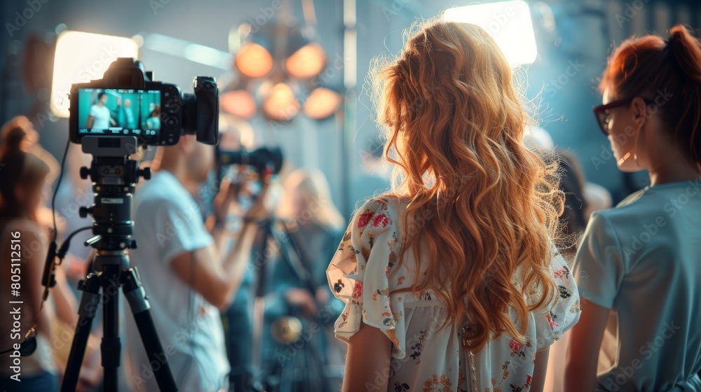 Models and Photographers Join Forces in a Spectacular Magazine Cover Shoot, Capturing Elegance and Glamour Models and Photographers Join Forces in a Spectacular Magazine Cover Shoot, Capturing Elegance and Glamour