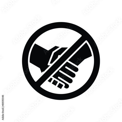 No Racism vector icon