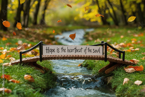 Hope Is The Heartbeat Of The Soul Inspire photo